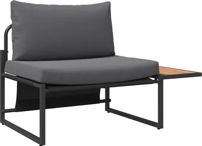 Immagine prodotto di Set divano da giardino vidaXL, 2 pezzi, acciaio antracite