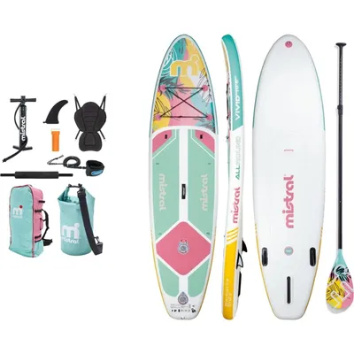 Produktbild von Mistral SUP »Allround-Vivid 10'6"« mit Doppelkammer-System -  gut