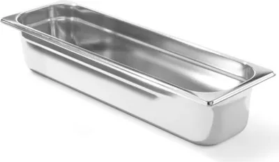 Produktbild von HENDI Gastronorm Behälter 2/4 100 mm Edelstahl Profi Line