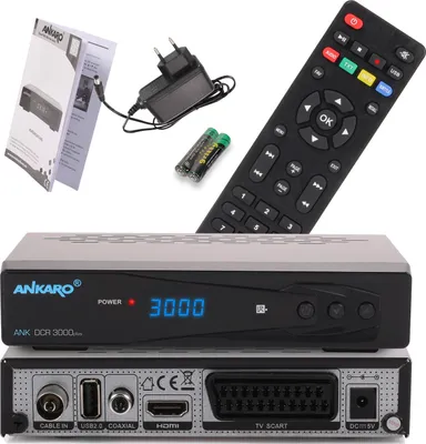 Produktbild von ANKARO DVB-C HDTV-Receiver DCR 3000plus