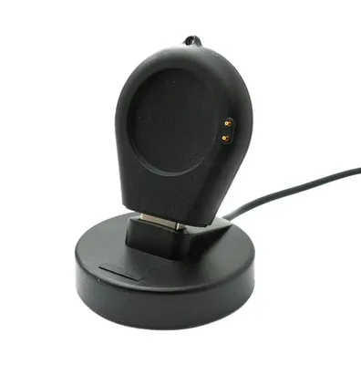 Zdjęcie produktu dla SYSTEM-S Kabel USB 2.0 100 cm stacja ładująca do odłączanego adaptera Xiaomi S1 Pro Watch w kolorze czarnym