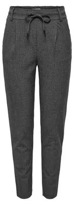 Produktbild von ONLY Damen Onlpoptrash-Dell Easy Mel Pant PNT, Dark Grey Melange, L / 30L