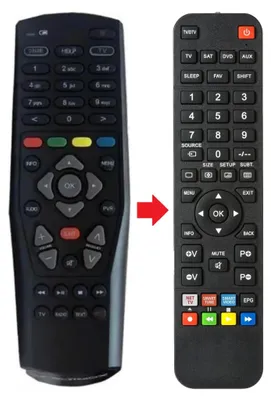 Produktbild von Fernbedienung geeignet für DREAMBOX DM820-HD | DM820HD | DM920