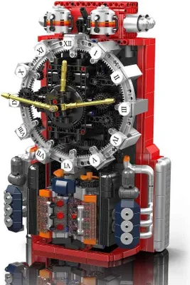 Produktbild von Mould King Cyberpunk Mechanische Uhr 10187