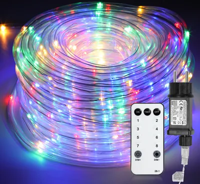 Zdjęcie produktu dla Jopassy LED oświetlenie linowe zewnętrzne / wewnętrzne dekoracje ślubne wróżki lampa linowa kolorowa 10m