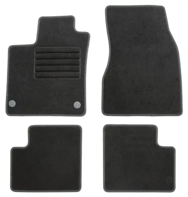 Fußmatten-Set für Renault Twingo 3, 09/2014-, 4-teilig, Schwarz