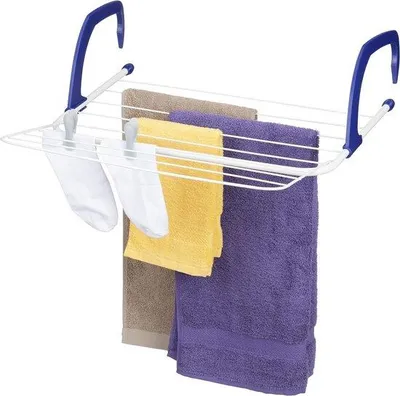 Obrázok produktu pre Kompaktný sušiak na bielizeň, 4 m, biely, skladací