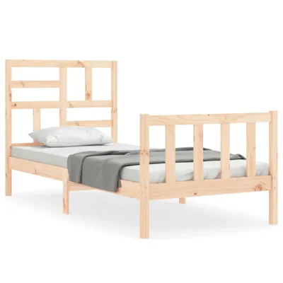 Immagine prodotto di vidaXL Letto in legno massiccio senza materasso 90x200 in legno di pino