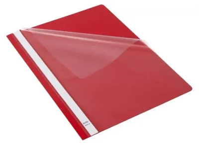 Imagen del producto de Carpeta A4 Bantex, color rojo, sin clip