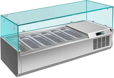 Produktbild von Saro Aufsatzkühlvitrine Modell Evrx 1400/380