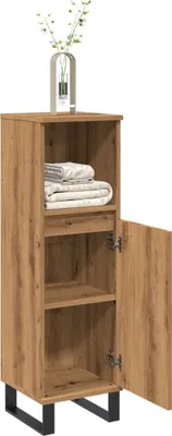 Obrázok produktu pre Maison Exclusive - Kúpeľňová skrinka Artisan-dub 30x30x100 cm drevený materiál