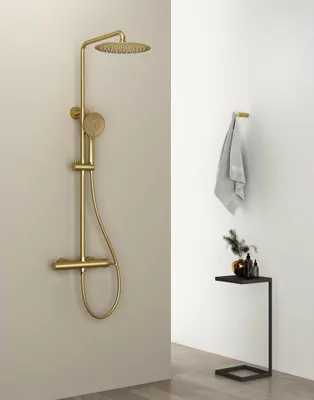Immagine prodotto di Colonna doccia ICONIC con rubinetto, oro opaco