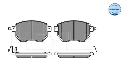 Produktbild von MEYLE 025 240 5615/W Bremsbeläge Vorne für NISSAN MURANO (Z50) für INFINITI FX