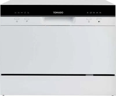 Produktbild von Tomado TDW5501W - Mini-Geschirrspüler - Freistehend - 6 Gedecke - 5 Programme - Weiß
