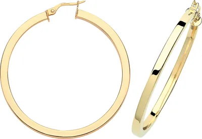 Image de Boucles d'Oreilles Femme Or 375/1000 - 40mm; TRS37908MM40