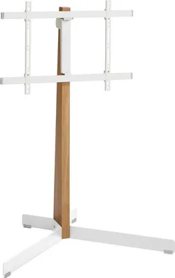Produktbild von Vogels COMFORT TVS 3695 weiß Standfuß Eiche / Stahl