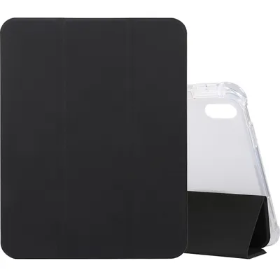 Produktbild von Mobigear Tri-Fold Gel iPad 11 (2025) Hülle TPU,Kunstleder Klapphülle + Stifthalter - Schwarz