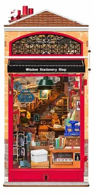 Produktbild von 3D-Puzzle, Buchrücken Wisdom Stationery Shop, RoLife, 472 Teile