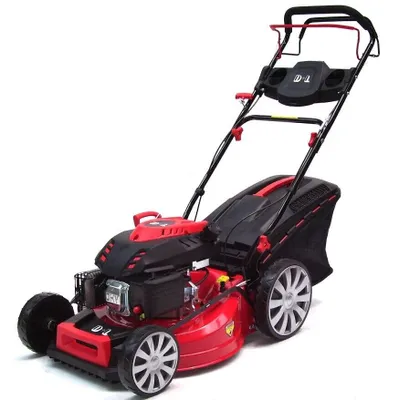 Obrázek produktu pro 55789 Benzínová sekačka na trávu 510 mm s pohonem kol Mulčovač s bočním výhozem Mulčování 51 cm