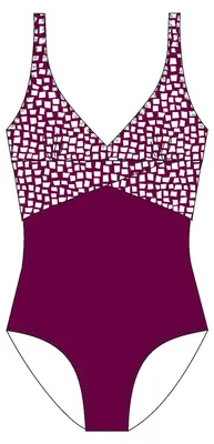 Zdjęcie produktu dla Fashy 22839 Badeanzug Lila 44 / C Damen Lila 44