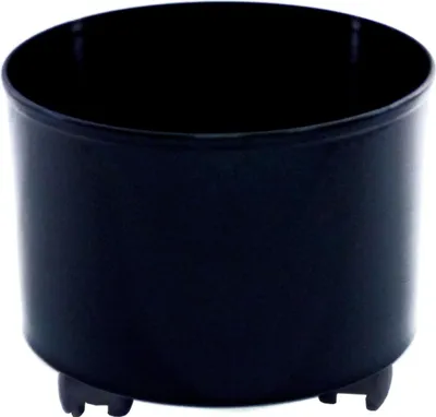 Produktbild von Set3 Blumenkübel Corona schwarz Ø 37cm H 24,5cm mit hb_Rollen