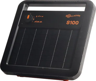 Produktbild von Gallagher Gallagher Solarstromgerät S100 inkl. Batterie - 12V/1.0J