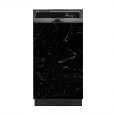 Produktbild von Magnete Dekorative 45x70 cm Küche Magnetmatte Spülmaschine - schwarz Marmor