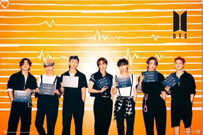 Obrázek produktu pro BTS - Bangtan Boys - Police Dept - Poster Print - Velikost 91,5x61 cm