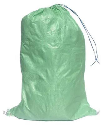 Produktbild von 25x Schwerlastsack Gewebesack Hochwassersack Getreidesack Lagersack PP mit rotem Streifen mit Band 500 x 800 mm 30kg grü
