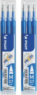 Produktbild von Pilot Frixion Ball Ersatzminen 0.7 skyblue - 6er-Set