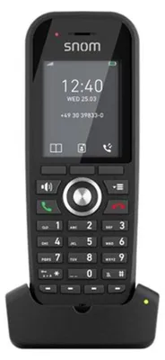Produktbild von Snom M30 IP DECT Handset EU, DECT-Telefon, Kabelloses Mobilteil, Freisprecheinrichtung, Schwarz