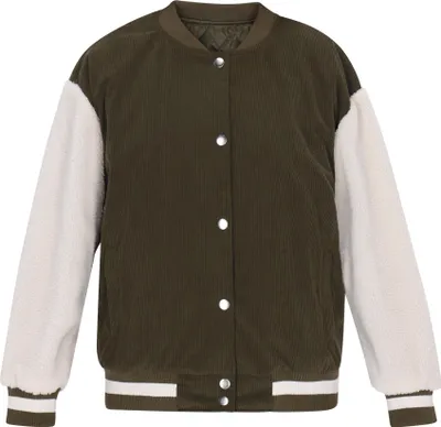 Produktbild von SWIRLY damen jacke - grün olive darksand, L