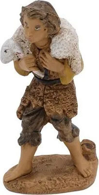 Produktbild von Krippenfigur Hirte, 10 cm Höhe, für die Weihnachtskrippe