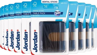 Productafbeelding van 12x Jordan Dental Stick Table Pack (1 stuk)
