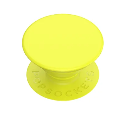 Obrázek produktu pro Odnímatelná rukojeť POPSOCKETS Neon Jolt Yellow s funkcí stojánku