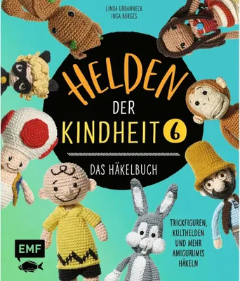 Produktbild von Helden der Kindheit - Das Häkelbuch - Band 6