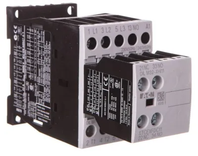 Immagine prodotto di Contattore Eaton, 380 V 400 V 3 kW, 2 poli, 1 contatto, 230 V 50 Hz, 240 V 60 Hz, azionamento in corrente alternata, morsetti a vite 276620