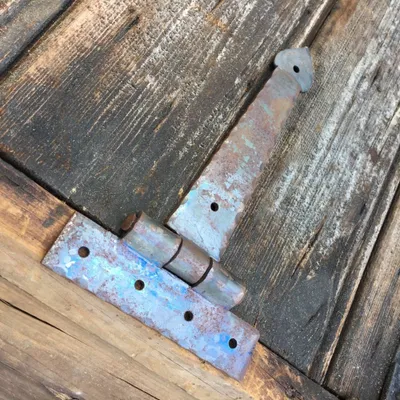 Produktbild von Antikes Ladenband Torbeschlag antike Beschläge für Tore - Scharniere Tor 20 cm