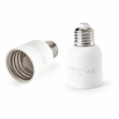 Produktbild von Lampenfassung E27 auf E40 Adapter für gängige Leuchtmittel
