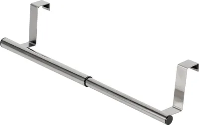 Immagine prodotto di Appendino per porta in acciaio argento regolabile 25-40 cm