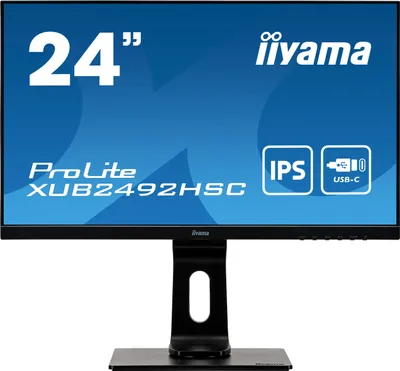 Produktbild von iiyama ProLite XUB2492HSC-B1 Computerbildschirm 60,5 cm (23.8 Zoll) 1920 x 1080 Pixel Full HD LCD Schwarz