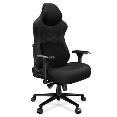 Zdjęcie produktu dla Fotel gamingowy biurowy YUMISU 2053 Magnetic Tkanina Black, Fotel gamingowy materiałowy, czarny