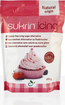 Produktbild von Sukrin Zucker Icing 400g, Alternative zu Puderzucker (ehemals melis)