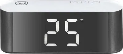 Immagine prodotto di Trevi EC 883 BL Sveglia digitale nera, bianca
