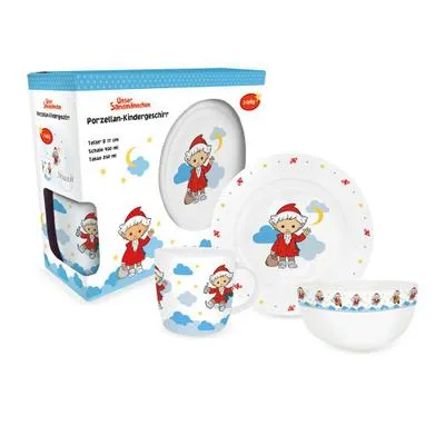 Produktbild von Trötsch Unser Sandmännchen Geschirrset aus Porzellan