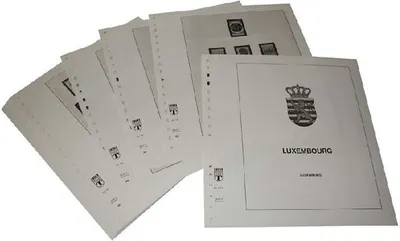 Produktbild von Lindner-T Nachtrag Vordruckblätter Luxemburg Jahrgang 2018
