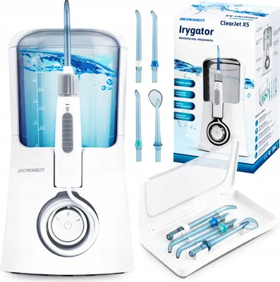 Produktbild von Berdsen Clearjet X5 Zahnspülung 3 Modi, 5 Stufen, 600Ml, Ipx7