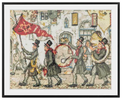 Produktbild von Grafix Diamond Painting Anton Pieck Fanfare 40x50cm