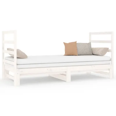 Produktbild von VidaXL 3124763, Sofabett, Weiß, Pinienwald, 1955 mm, 950 mm, 300 mm