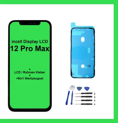 Produktbild von Display für iPhone 12 Pro Max Ersatz Bildschirm INCELL Lcd Touchscreen Screen Neu